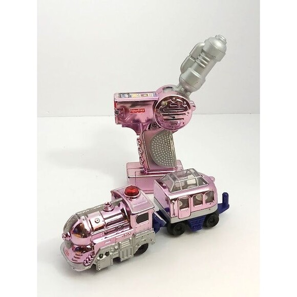 Geotrax Midnight Flier Chromed Purple Metallic Remote Control Train - Picture 1 of 10